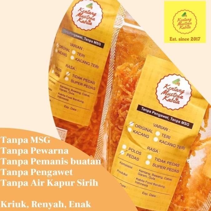 

READY STOCK KENTANG MUSTOFA KABITA TERI (TOPLES 1.000ML) !!!!!