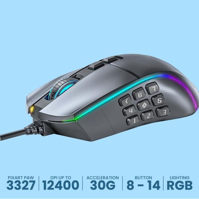 Mouse Gaming  MMO/MOBA SADES KYU