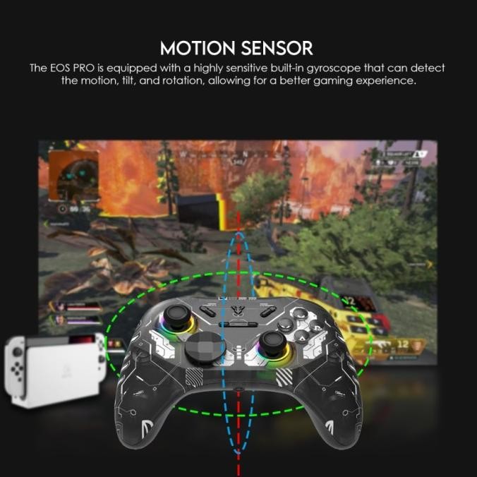 Fantech EOS PRO WGP15 Wireless Bluetooth Gamepad Joystick PC Android