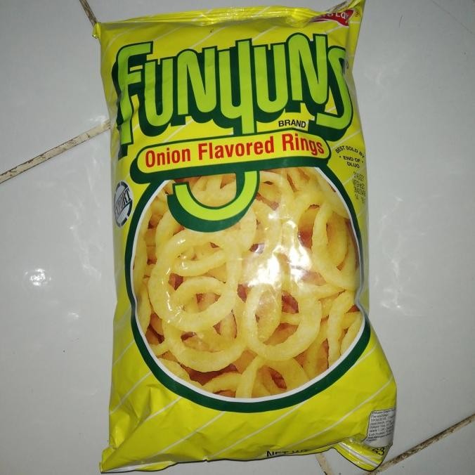 

TERBARU FUNYUNS ONION SNACK 170.1GR !!!!!
