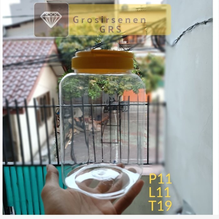 Terlaris Toples 2 Liter Plastik Cupang