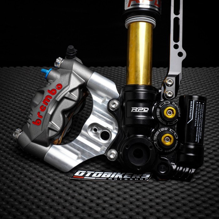 Breket Kaliper Monoblok 4P Brembo Pitch 100 108 Mm Usd Rpd Nmax