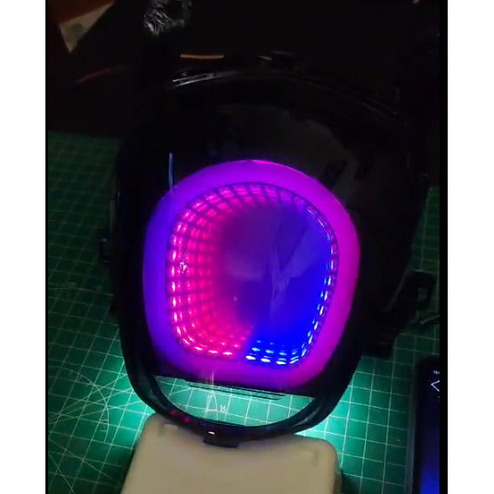 Rgb Scoopy 2017-2019 Infinity Stop Lamp Android 210 Mode Pnp Infinity Mirror Stop Lamp Scoopy