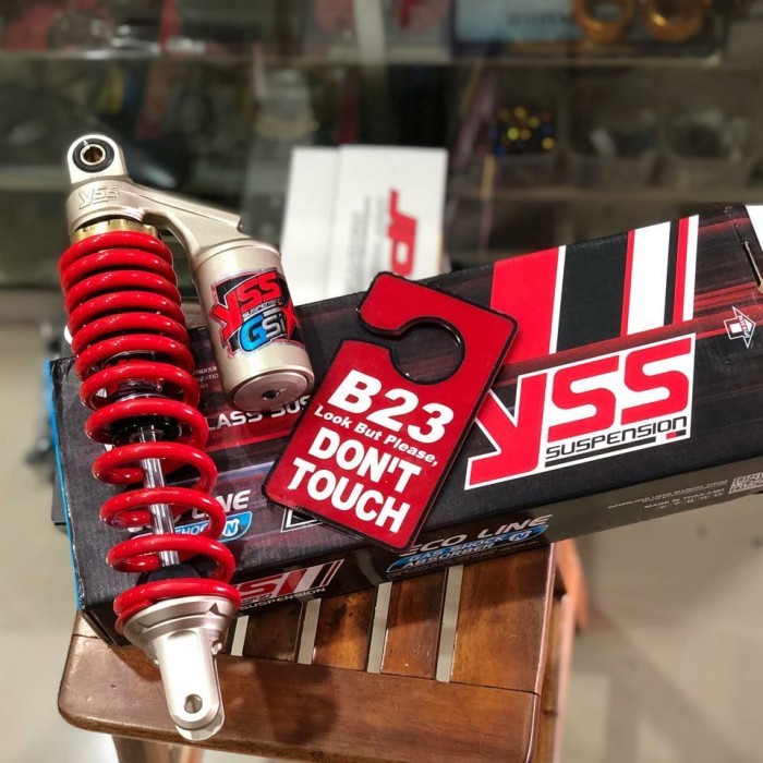 Shock Yss G Gsix Gza New Matic Singel 330Mm Merah Vario Scoopy Beat Es