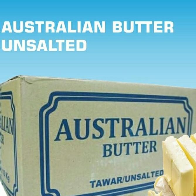 

mentega australian butter unsalted 10kg - frozen