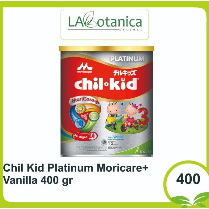 

MORINAGA CHIL KID PLATINUM MORICARE VANILA 400 GRAM