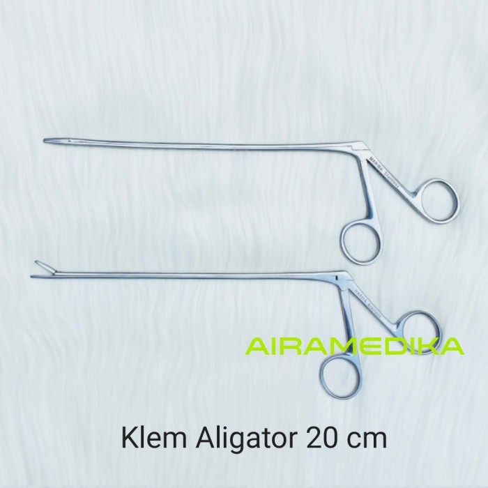 

Klem Aligator 20cm Stainless Steel/IUD Removal Forceps 20cm Stainless