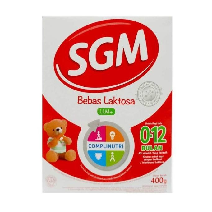 

SUSU FORMULA BAYI SGM LLM 400 GR BEBAS LAKTOSA