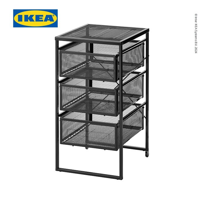 

IKEA LENNART Lemari Laci untuk Dokumen Hitam