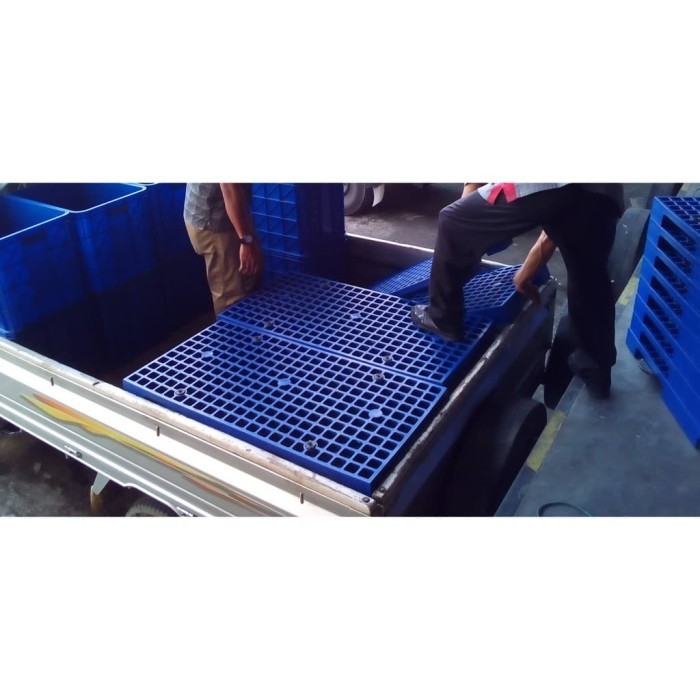 

Terbaru..!! Palet Plastik 100 X 50 X 8 Cm - Berlubang