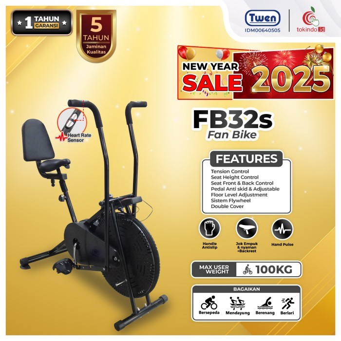 Sepeda Statis Twen Orbitrack Fun Bike FB3 FB31 FB32 FB32S PlatinumBike