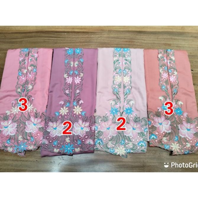 Ready BAHAN Kain Baju Kebaya BORDIR TANGAN
