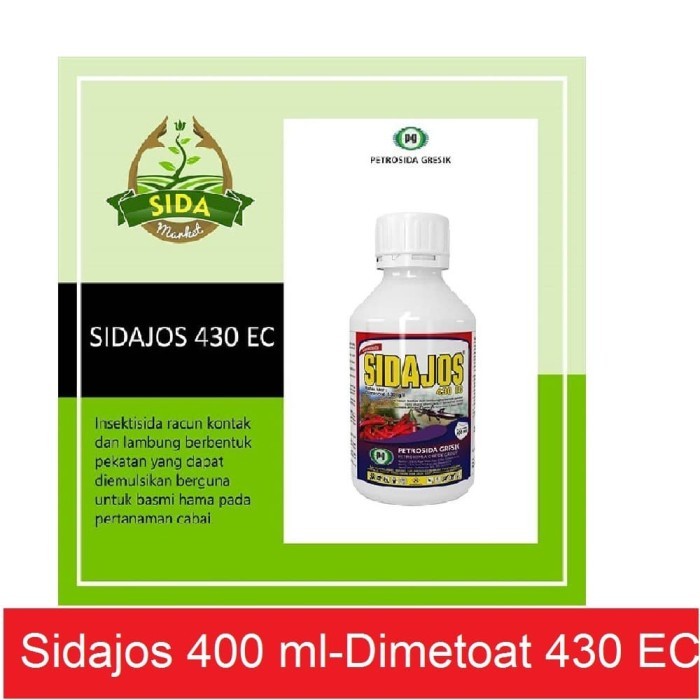 FREE ONGKIR Sidajos Dimetoat 430 EC Obat Hama Lalat Buah Sea Dimacide 400 ml
