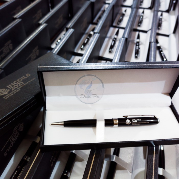 

Ballpoint Custom Model Parker Sonnet + Laser Grafir Pulpen Ukir Nama