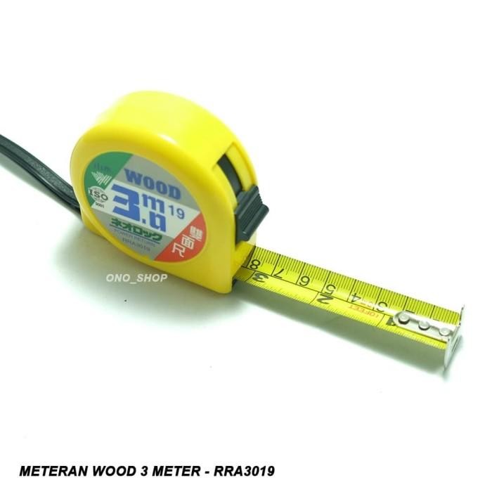 Meteran Wood 3 Meter - Rra3019