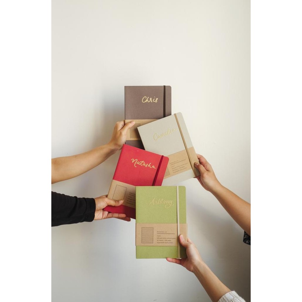 

Cava Ash Brown Notebook / Jurnal / Diary / Agenda / Buku Catatan