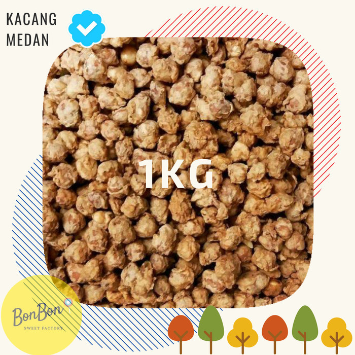 

READY GOSEND 1KG KACANG MEDAN / KACANG TELOR KACANG TELUR