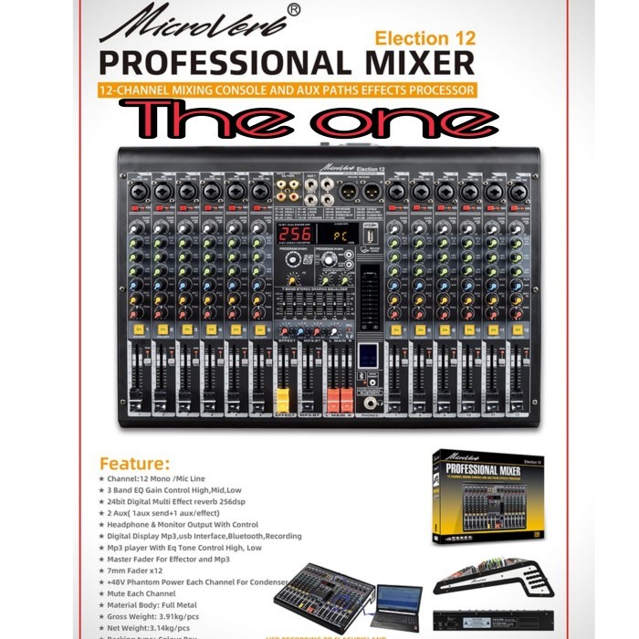 Mixer Audio Ashley Selection 12 / Selection12