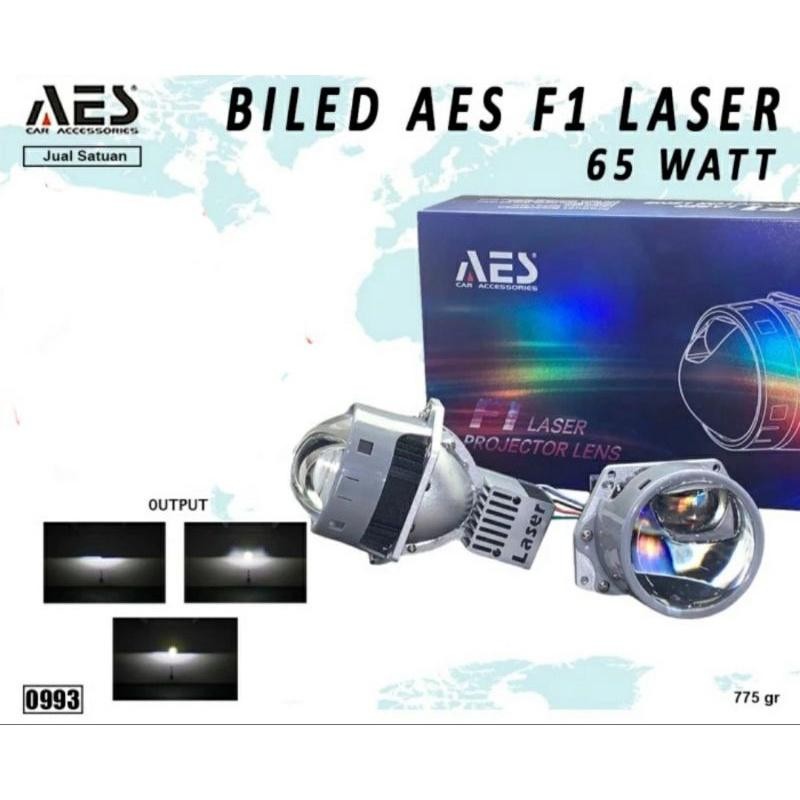 Projector Biled F1 Laser Jenong 65 Watt Merk Aes