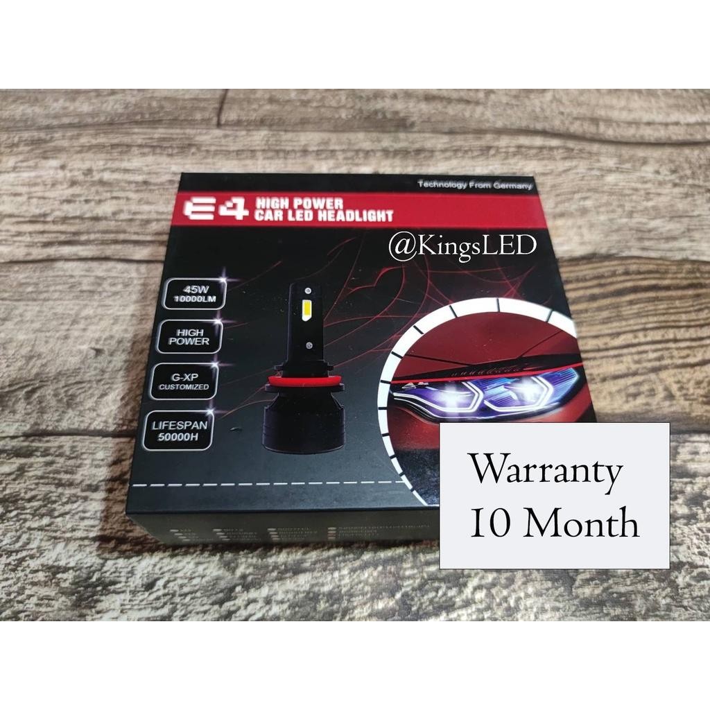 Lampu Led Mobil E4 G-Xp Chip H4 H8 H9 H11 20000Lm 45W Headlight Lampu Mobil H4 Led Mobil H4