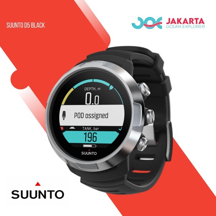 Suunto D5 Black Dive Computer / Divecom / Smart Watch / Scuba Diving Promo