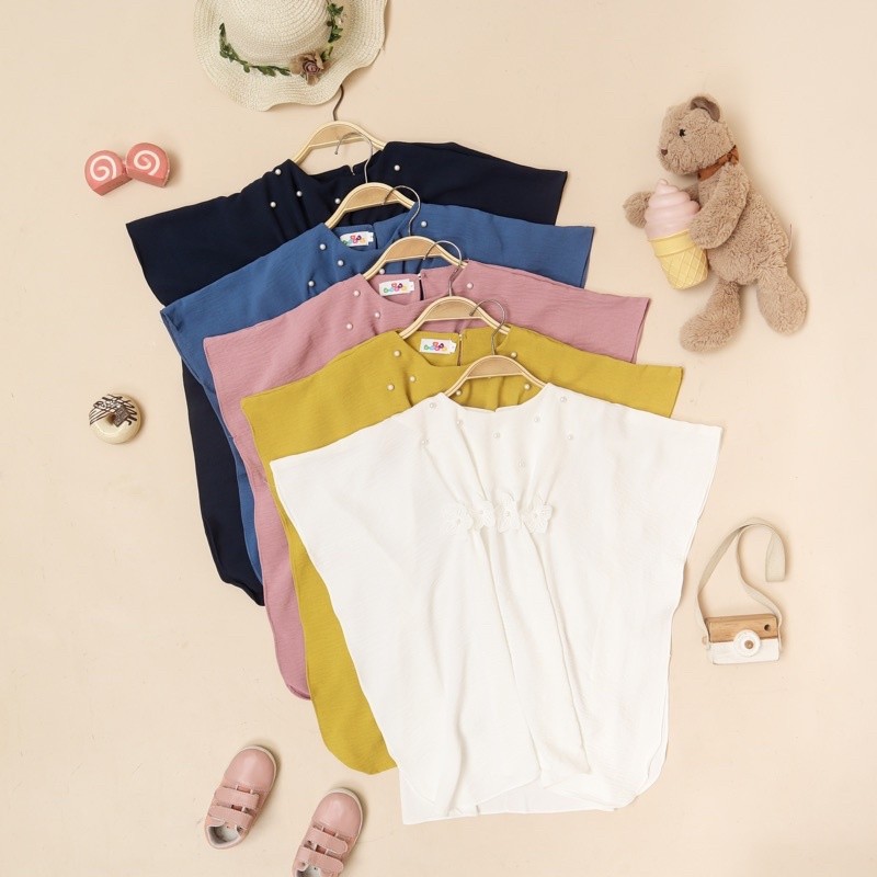 Kaftan Anak Perempuan 5 6 12 Tahun Pakaian Lebaran 10 7 Kaptan Remaja Baju Muslim 8 9 2 Thn Cewek Te