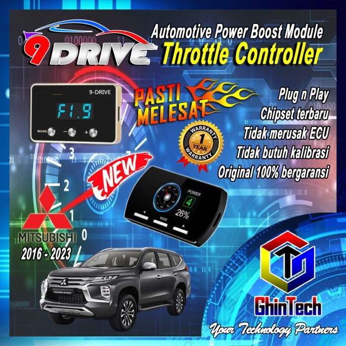 Prayatech 9 Drive Throttle Controller Piggyback Mitsubishi Remap Ecu