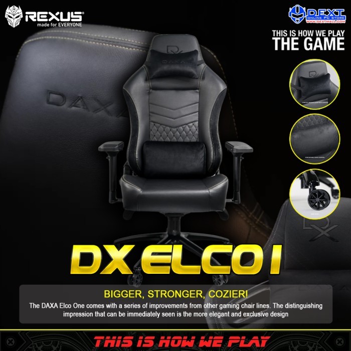 Rexus Daxa Elco One Gaming Chair