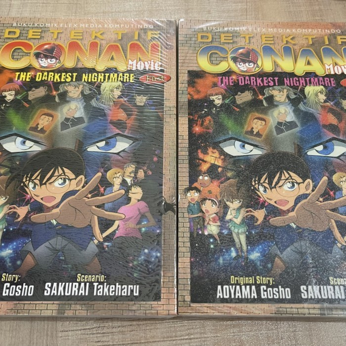 SGA99 BUKU KOMIK DETEKTIF CONAN MOVIE THE DARKEST NIGHTMARE SATUAN