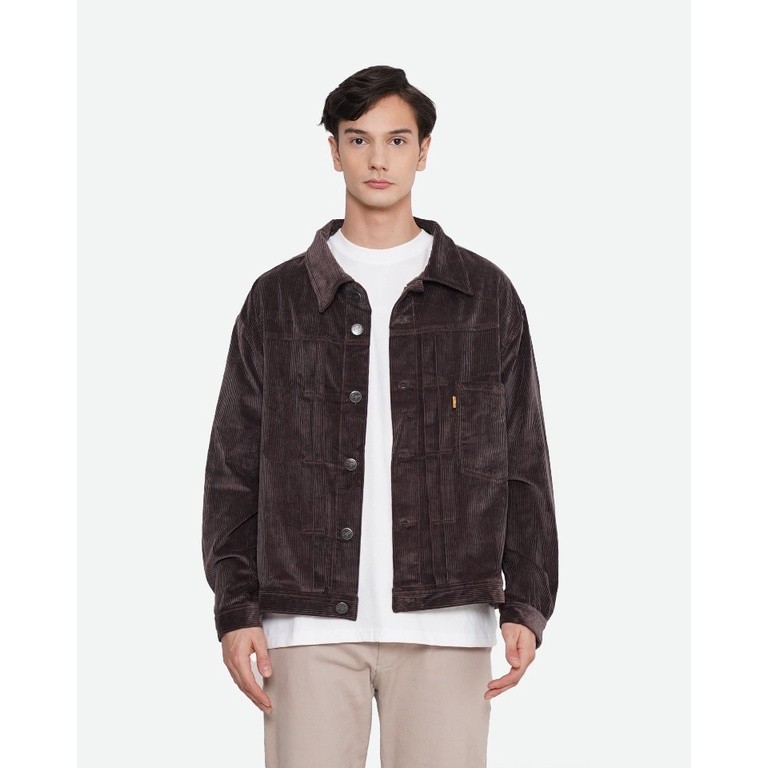 Erigo Trucker Corduroy Artezy Brown