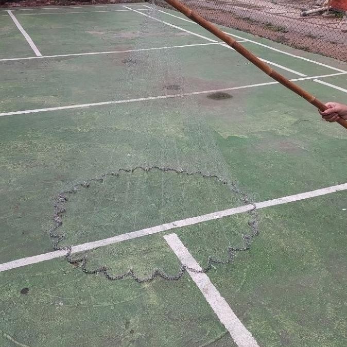 Jala Lempar Kecrik 1 Meter 3 Feet Untuk Ikan Udang Kecil