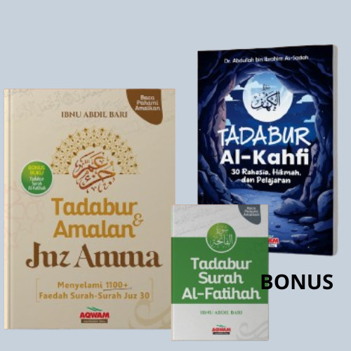Buku Paket Tadabur Amalan Juz Amma & Tadabur Surat Al-Kahfi Koleksi Terbaru