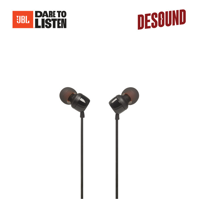 Jbl T110 Earphone - Black