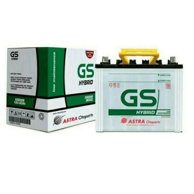 Aki Mobil Toyota Kijang Lgx Gs Astra Hybrid N50Z Aki Basah
