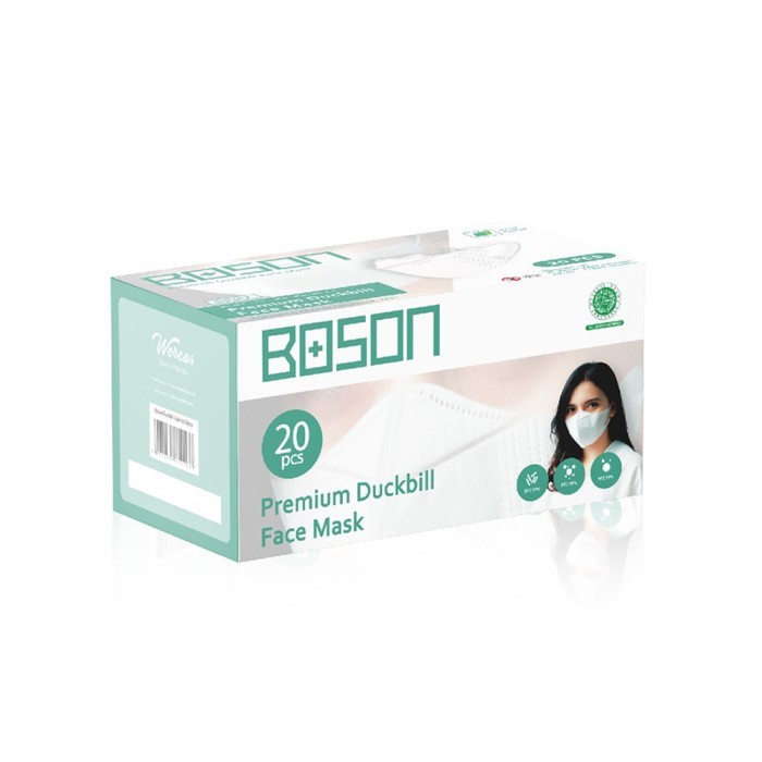 Murah BOSON MASKER DUCKBILL ISI 20 PCS / MASKER / KIMIA FARMA Non COD