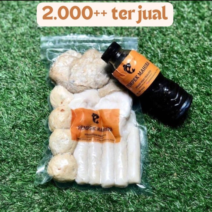 

BEST SELLER - Pempek Tenggiri Isi 18pcs + cuko 250ml TERJAMIN