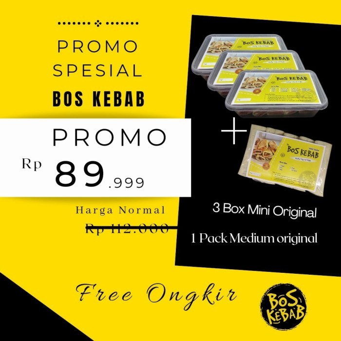 

PROMO BOS KEBAB EKSLUSIF
