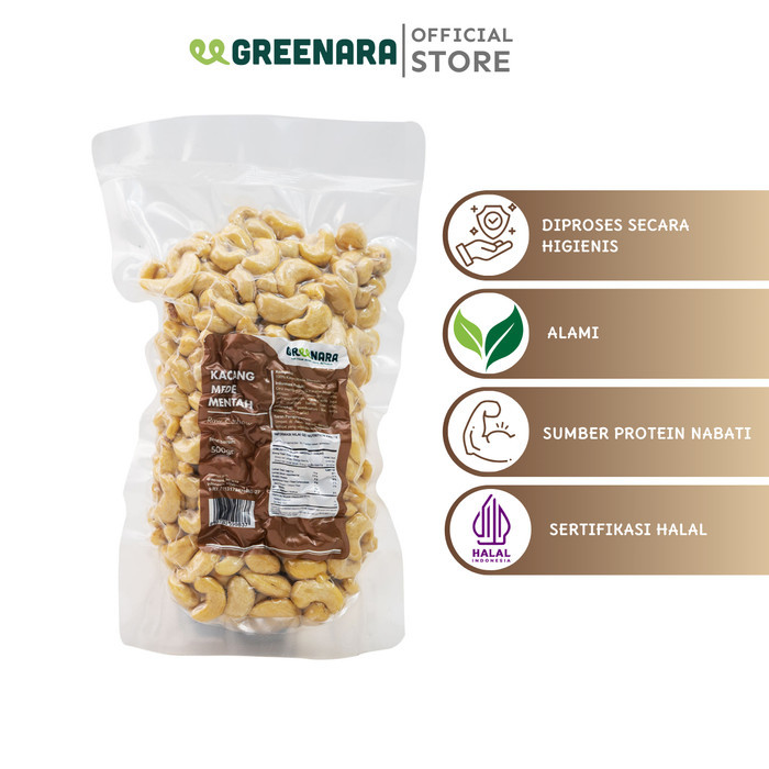 

Kacang Mede Mentah 500gr / Raw Cashew KIRIM HARI INI
