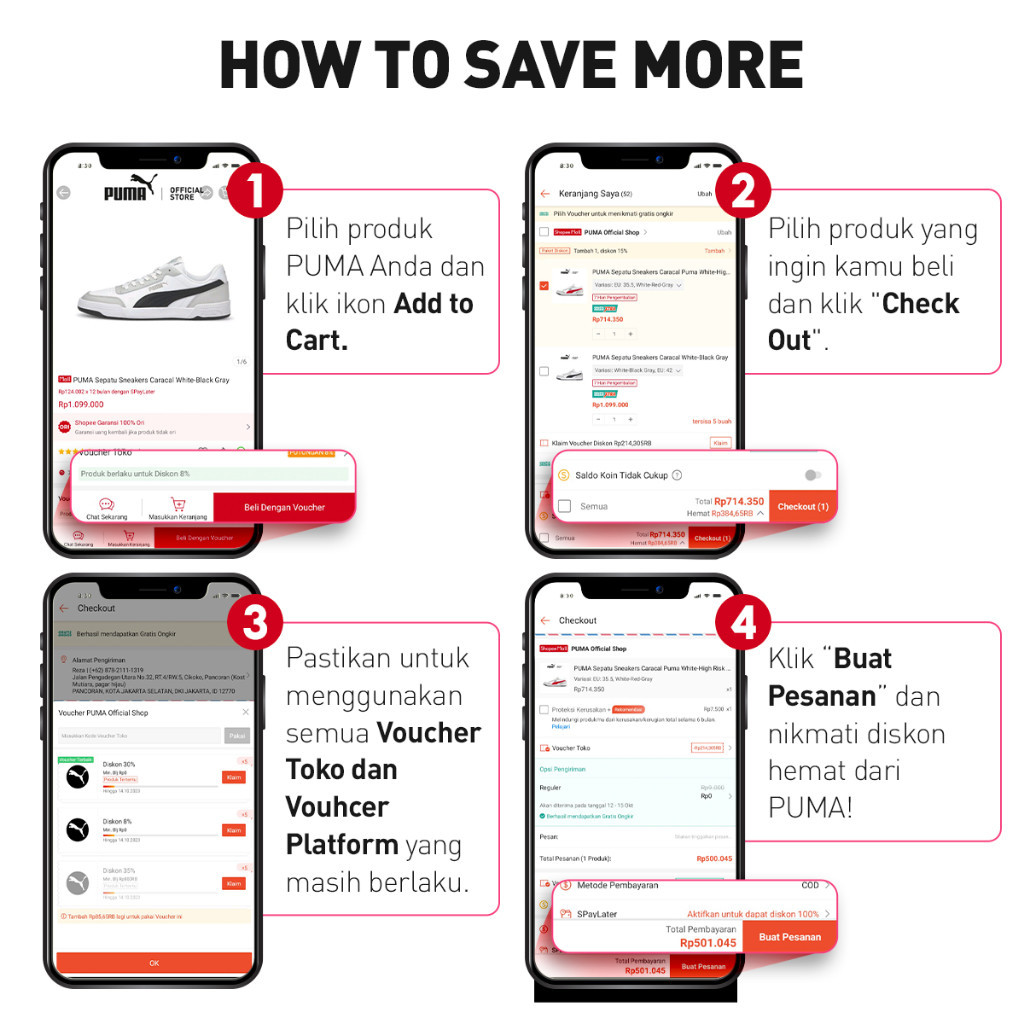 Big Sale  Puma Sepatu Basket Classic Xxi Pria White-Black