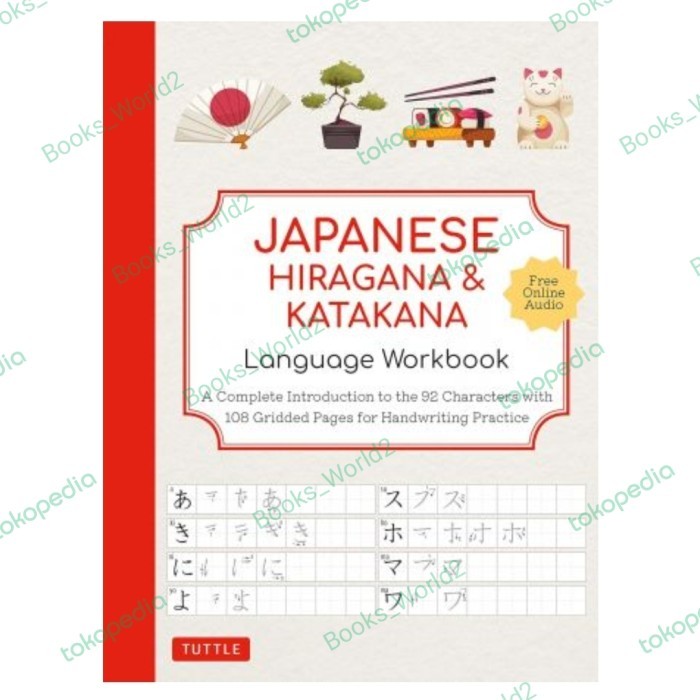 TERBARU Buku Japanese Hiragana and Katakana Language Workbook