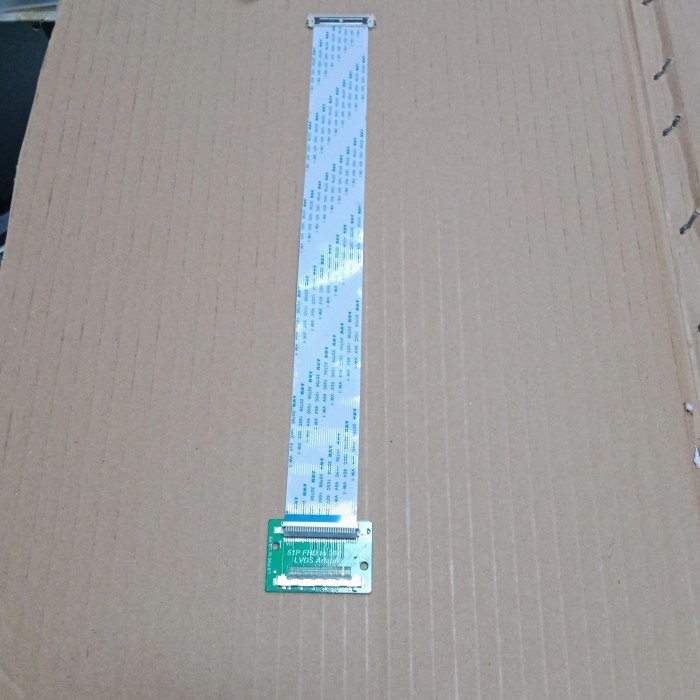 converter lvds dari mainboard LG FHD ke panel LG HD + kabel lvds 30pin