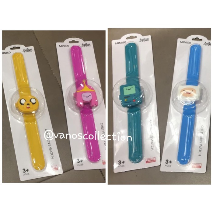 Miniso Children Watch adventure in Time Jam tangan anak - BMO Green