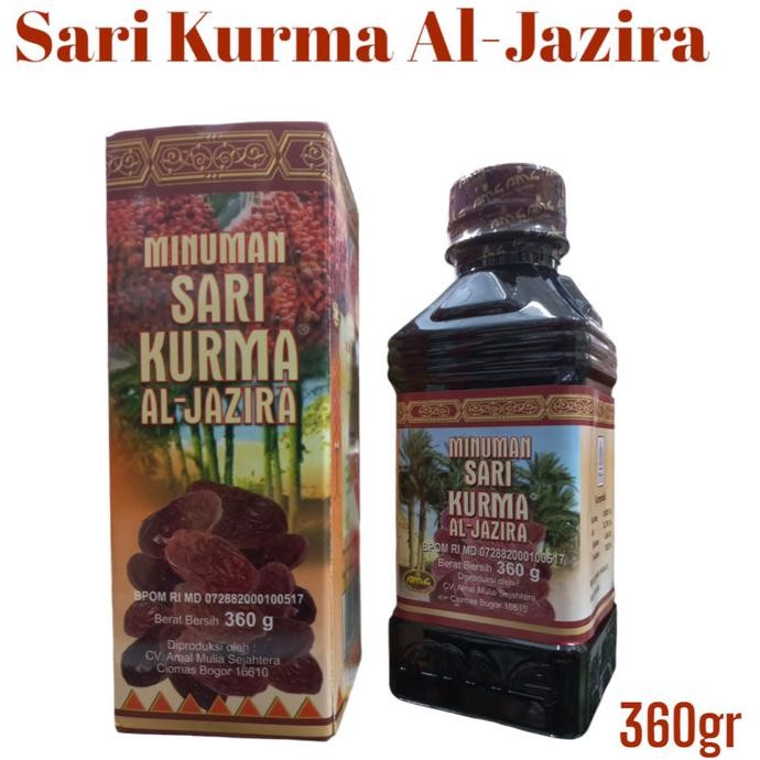 

Baru Minuman Sehat Sari Kurma Al Jazira Reguler 360G