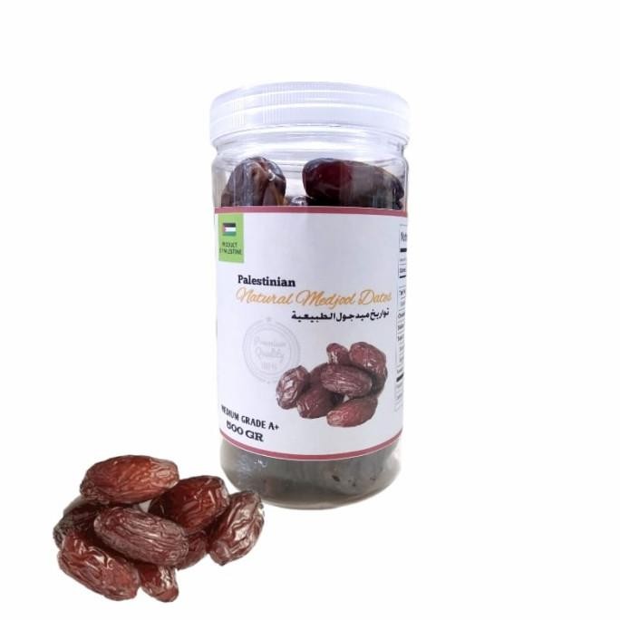 

Baru Kurma Medjool Premium Organic Kemasan Toples Palestine 500Gr