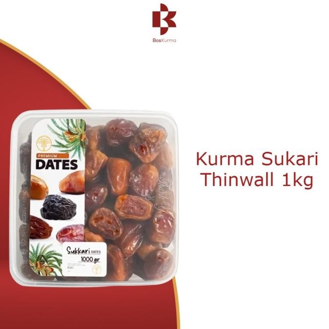 

Baru Kurma Sukari Kemasan Thinwall 1 Kg - Premium Dates