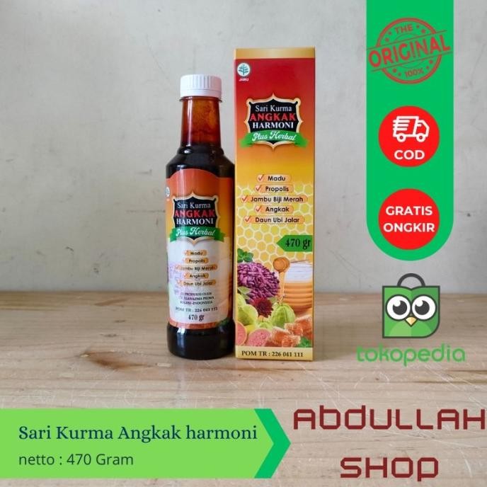 

Baru Sari Kurma Madu Angkak Harmoni Plus Propolis Jambu Biji Untuk Typus