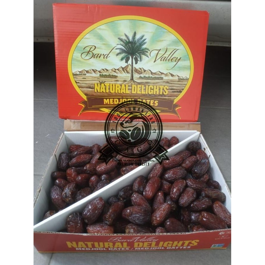 

Baru Kurma Medjool Bard Valley Usa Jumbo 1 Dus (5 Kg) Fresh Import
