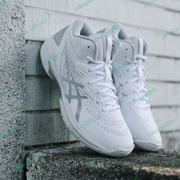 Murah Sepatu Voli Pria Sepatu Asic Gel Hoop V15 Grade Original Sepatu Volley Non COD