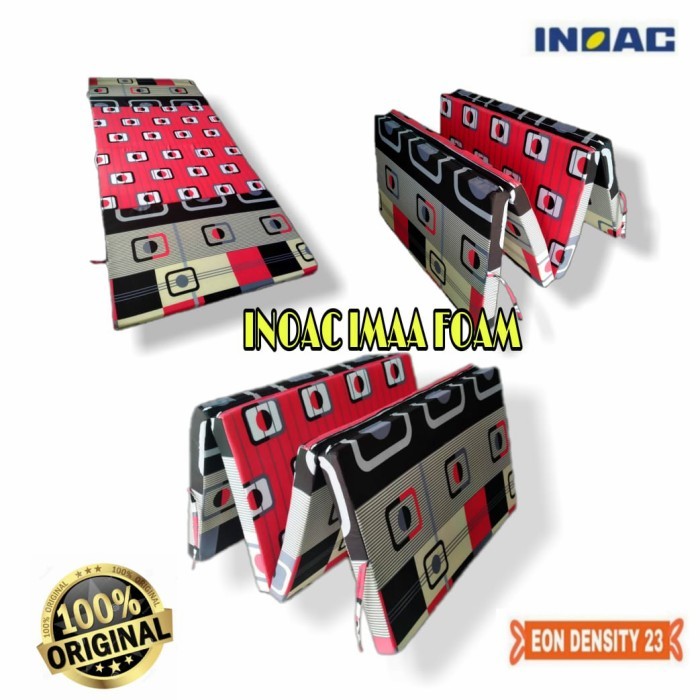 Cuci Gudang Kasur Busa Inoac Lipat 4 Uk 200X90X5Cm