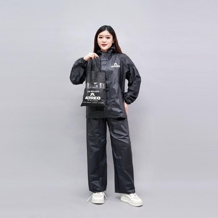 JAS HUJAN MANTOL RAIN COAT JUMBO ATREO UNISEX PRIA WANITA XXXL XXXXL
